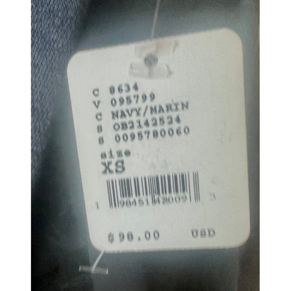 Free People Such a Flirt Romper Navy Blue Hooded Open Back Long Sleeve XS & S NE - Picture 16 of 16